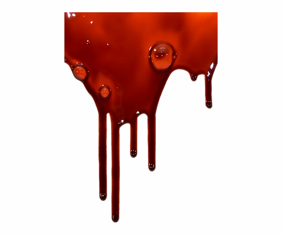 transparent blood drip
