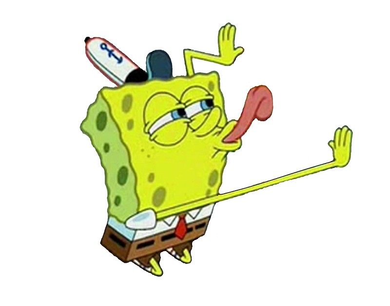 Spongebob Licking Png
