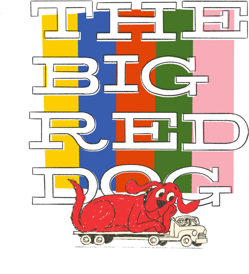 Big Red Dog Color