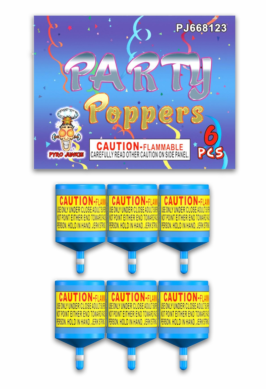 Party Poppers Parallel