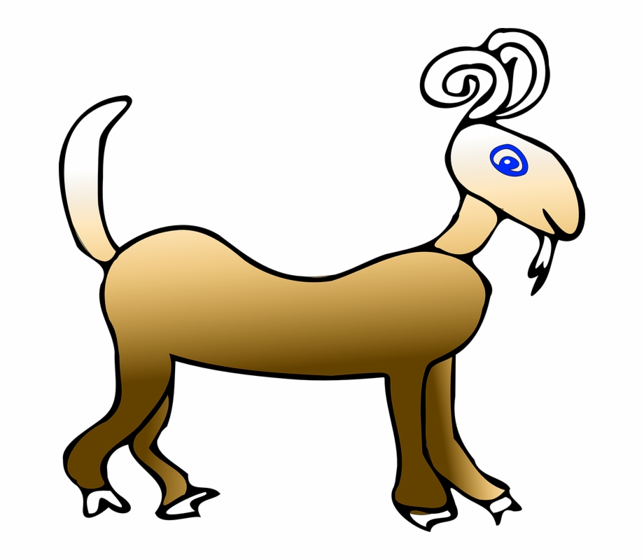 Ram Animal Mutant Horn Zodiac Cartoon Sheep Cartoon
