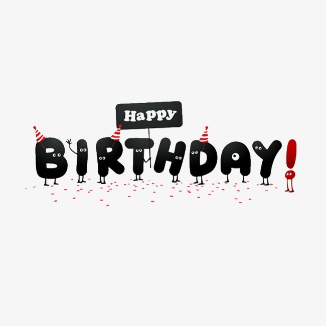 Happy Birthday Png Text Effects