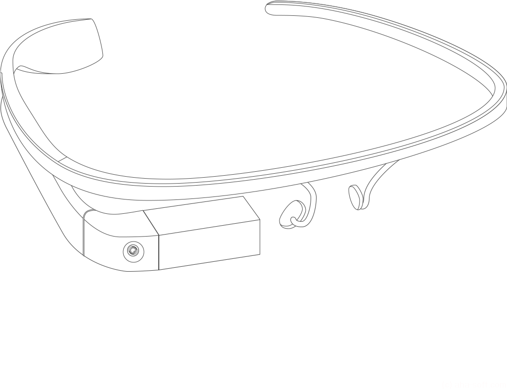 1024Px Png Google Glass Black Background