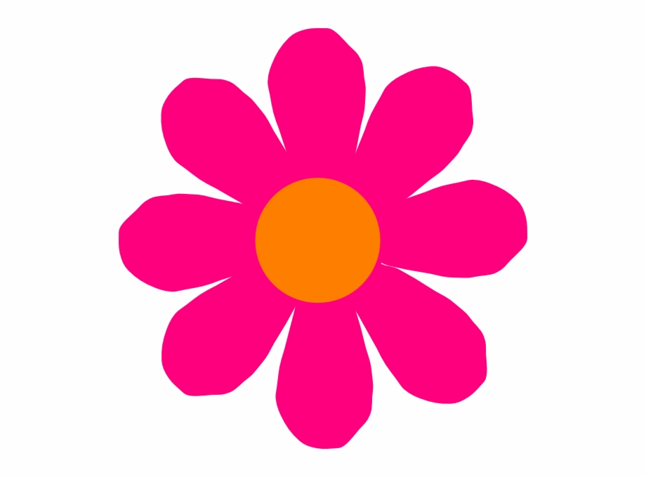 Pink Flower Clip Art At Clkercom Vector Online