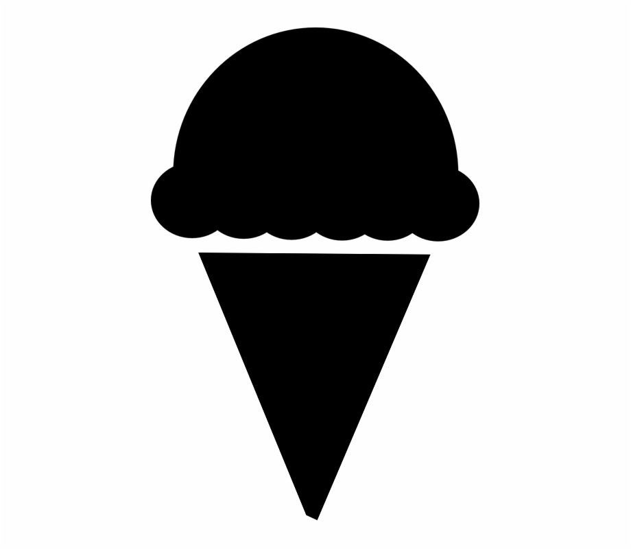 Ice Cream Cone Sweet Summer Icon Ice Cream