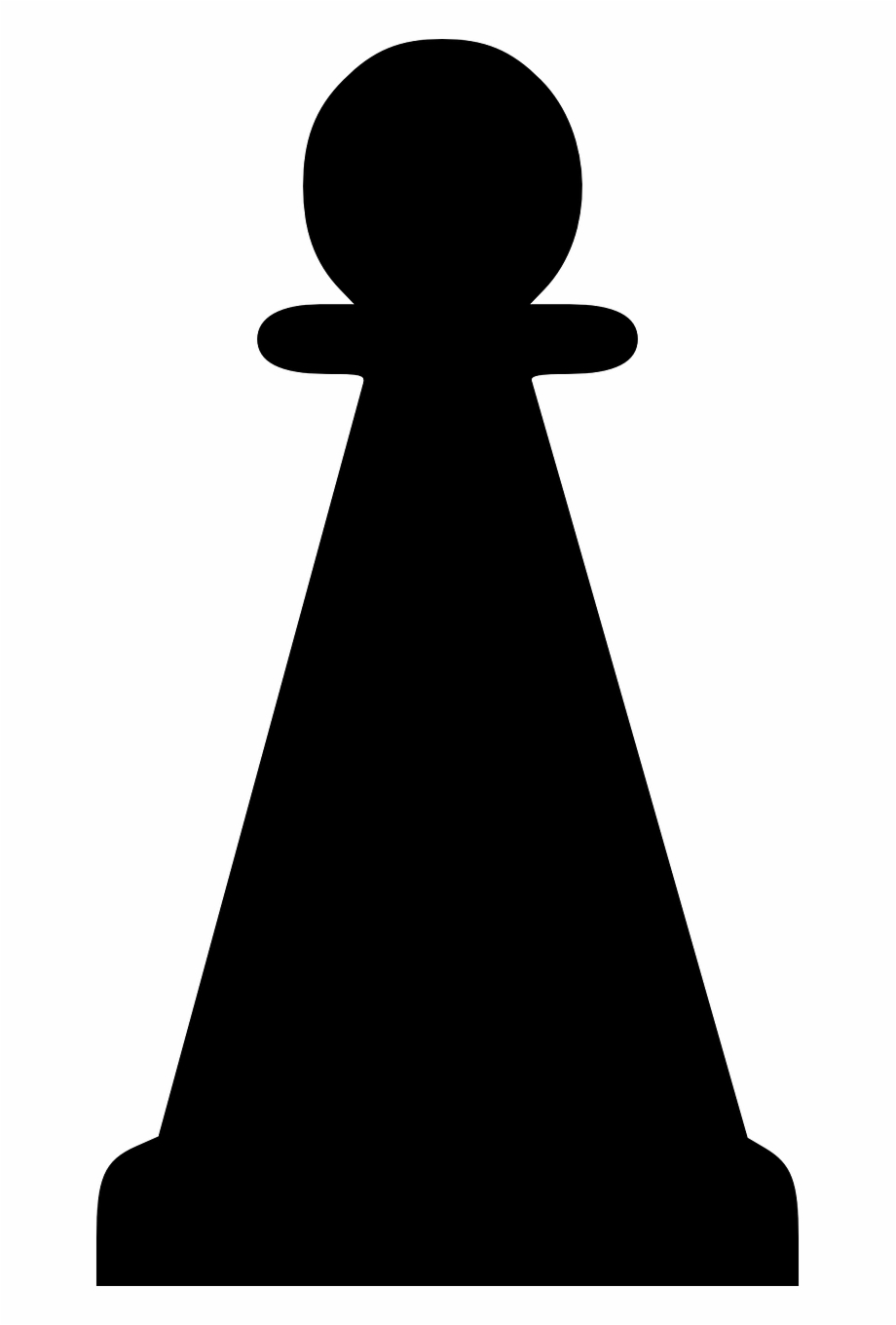 Chess Pawn Game Meeple Black Png Image Peao