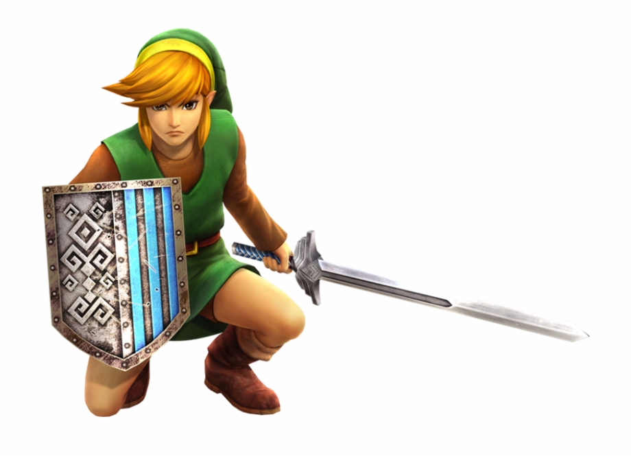 Link Pose Legend Of Zelda Link