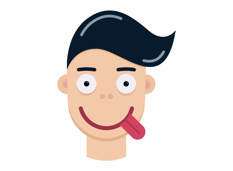 Man Face Emoji Cartoon