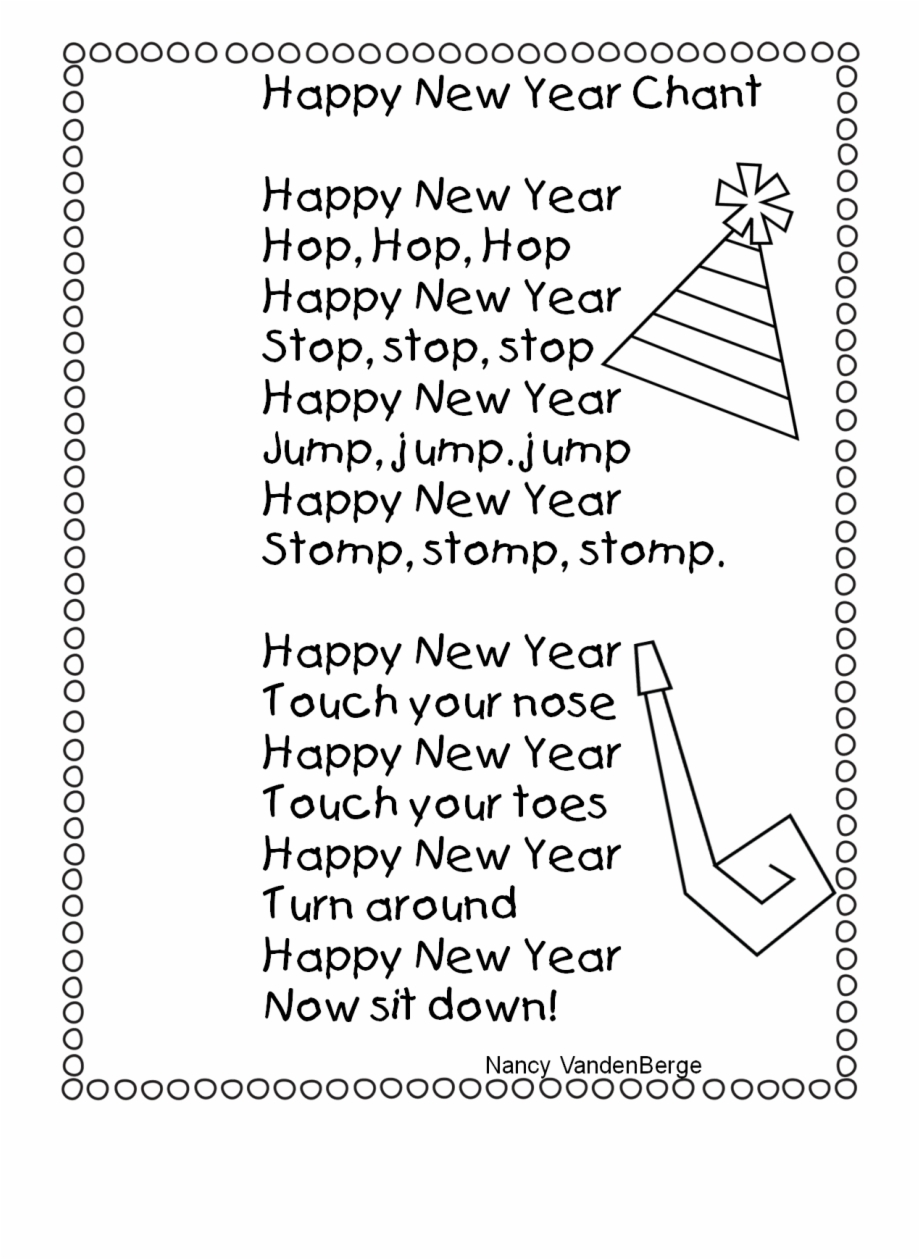 Jump Clipart New Years Eve New Years Poem