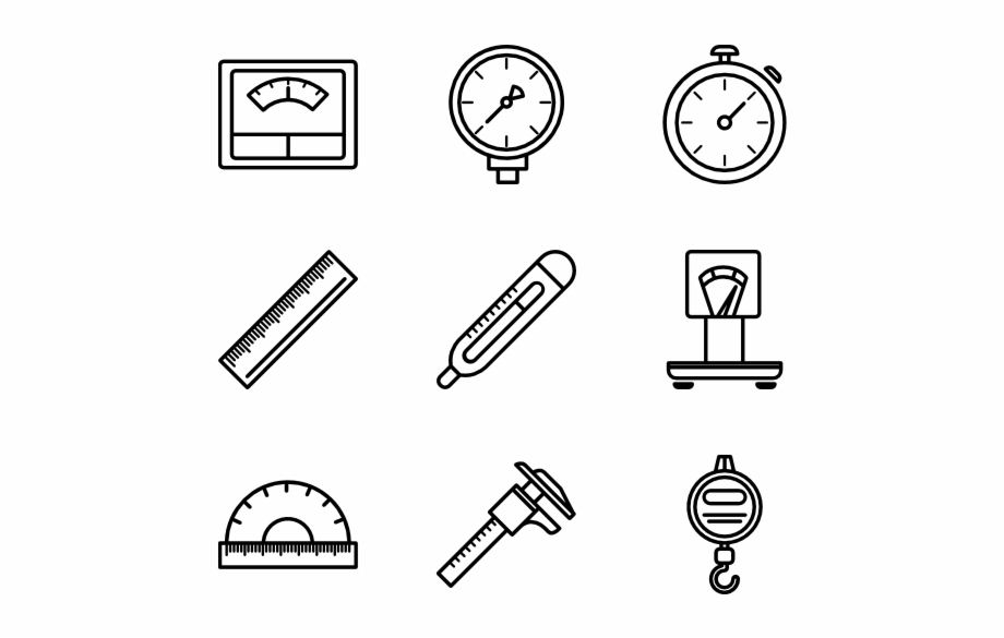 Measuring Size Icons