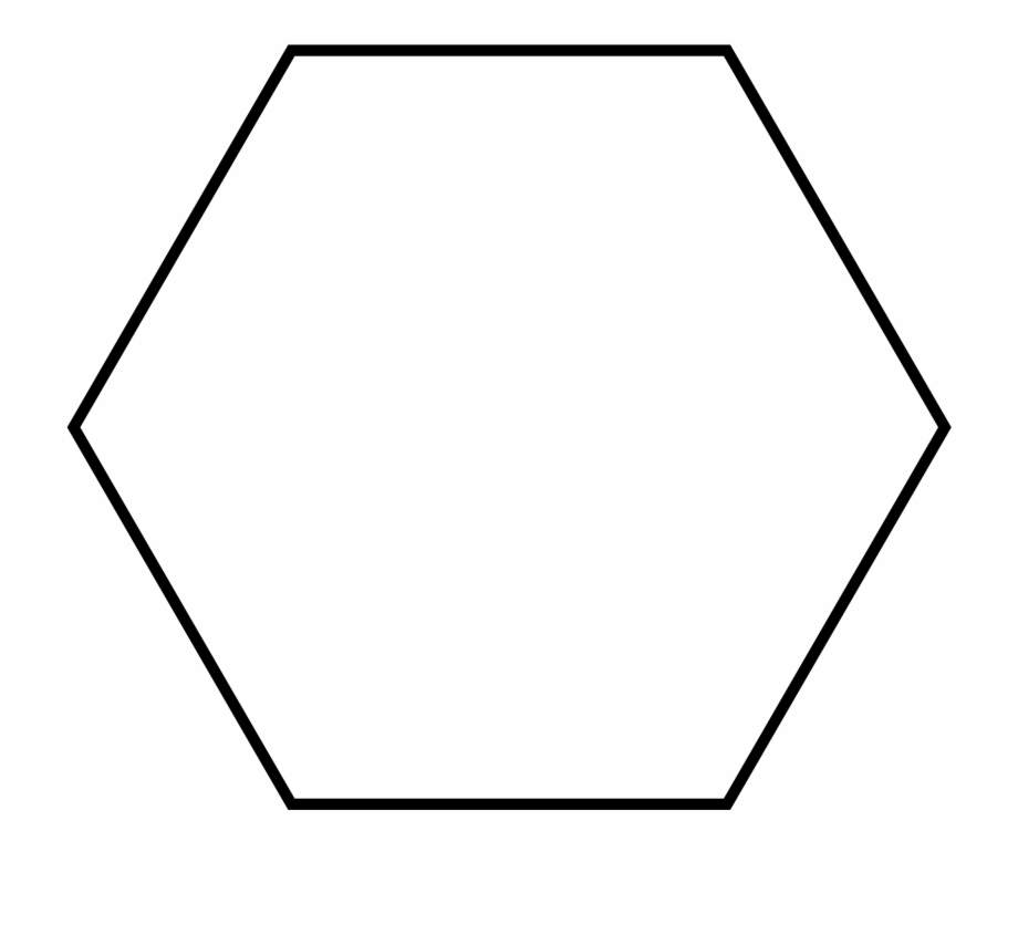 white hexagon sprite
