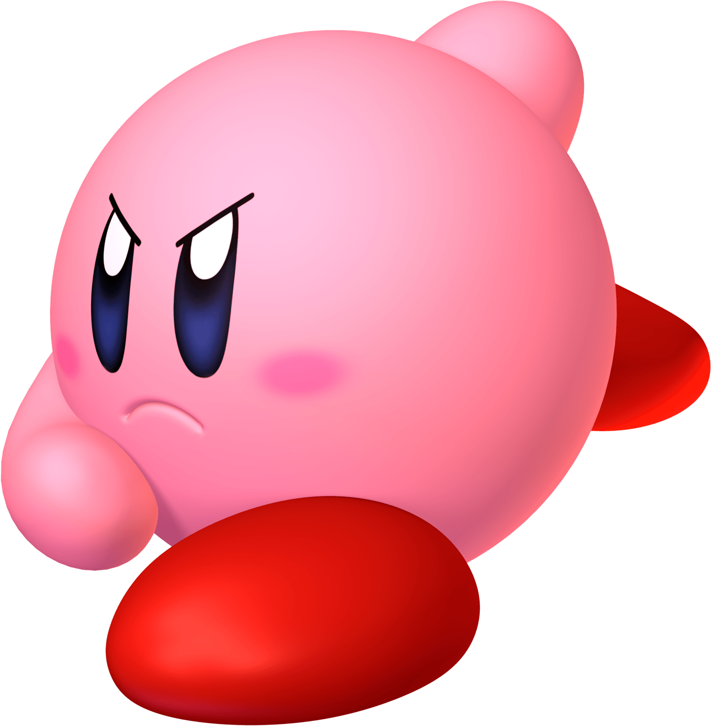 Kirby Sprite Transparent Kirby Angry Png