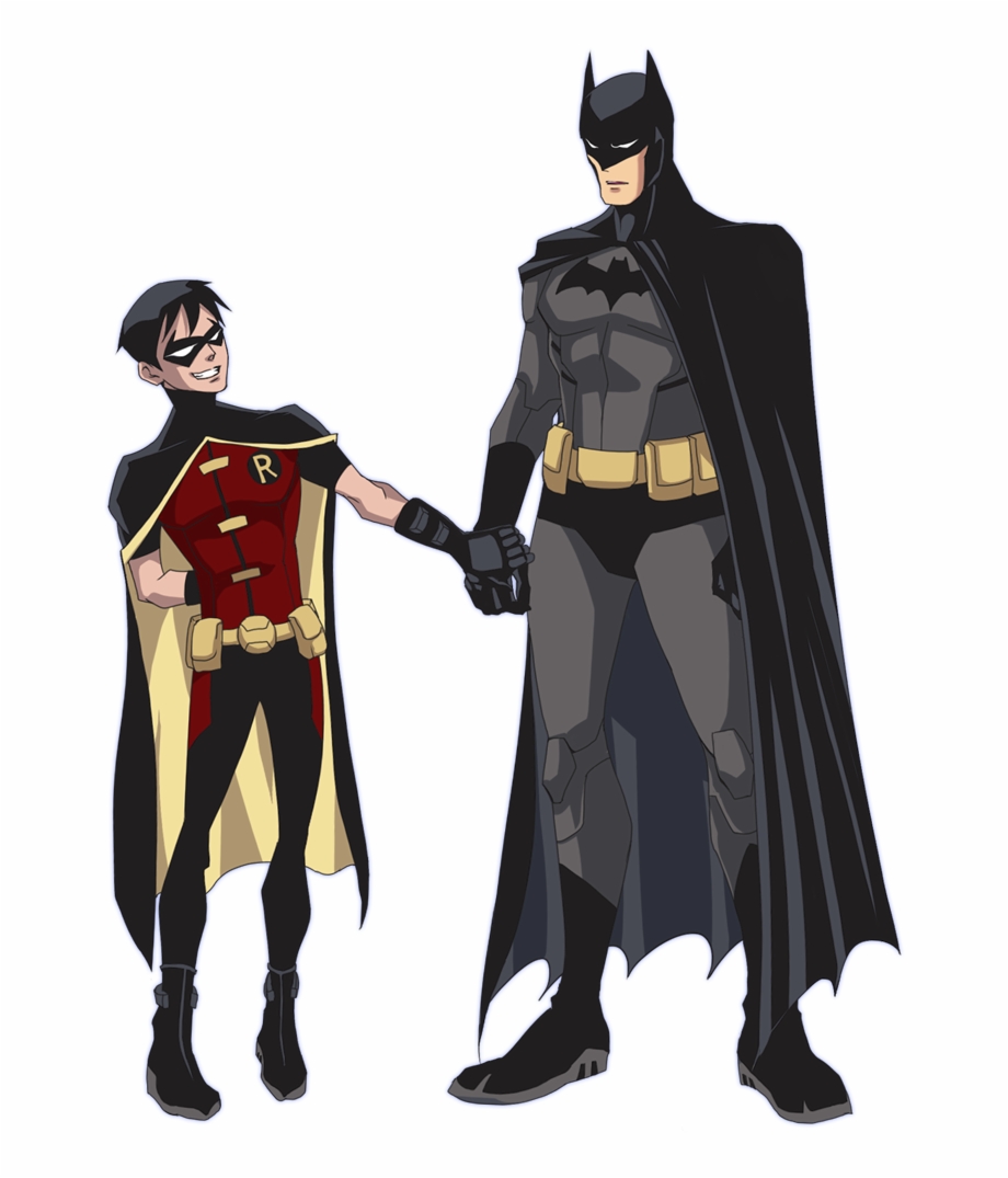 Young Justice Batman Batman And Robin Father And