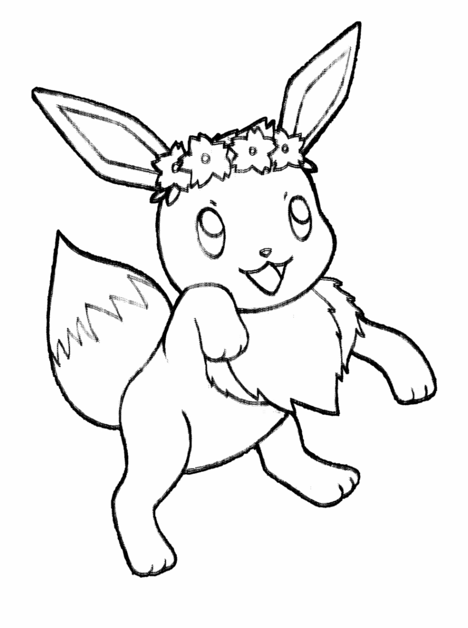 133 Serenas Eevee By Realarpmbq Black And White