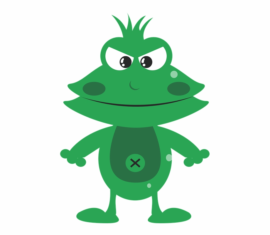Angry Frog Cliparts Mean Frog Clip Art