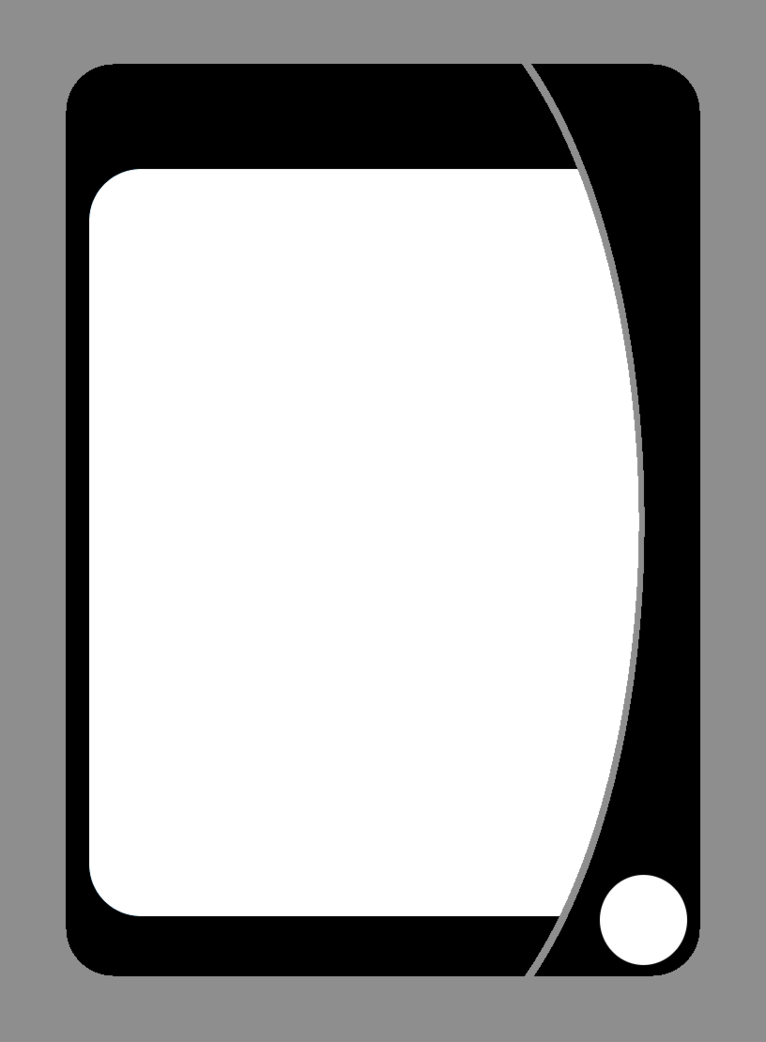 Playing Card Template Png Blank Uno Card