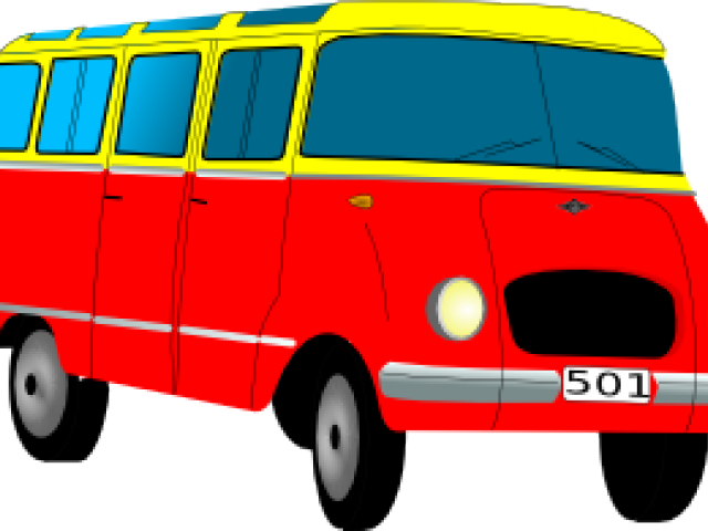 Vans Clipart Microbus Mini Bus Cliparts Png