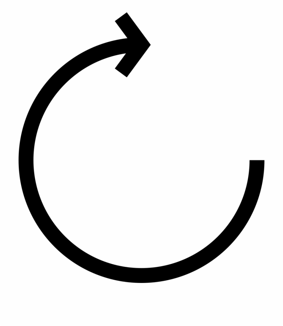 Circular Arrow With Clockwise Rotation Comments Clockwise Rotation