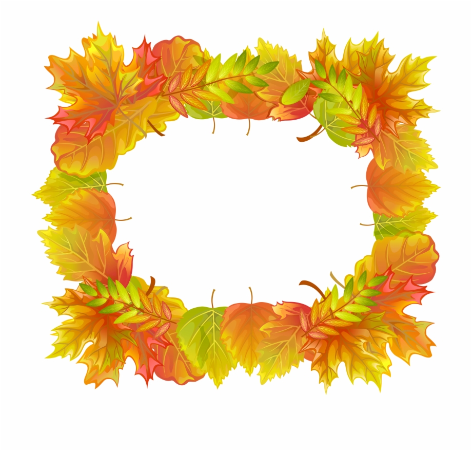 Clipart Royalty Free Download Autumn Leafs Border Png