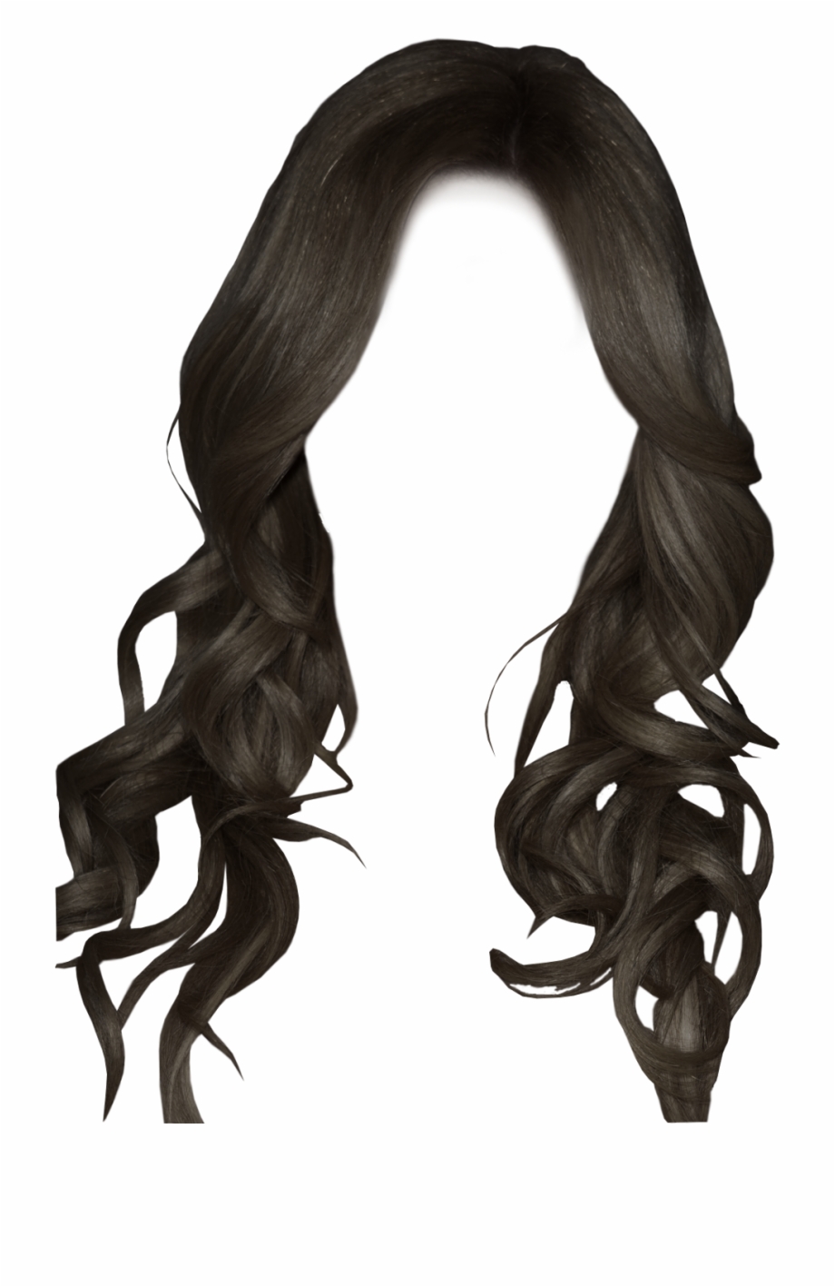 Black Hair Png