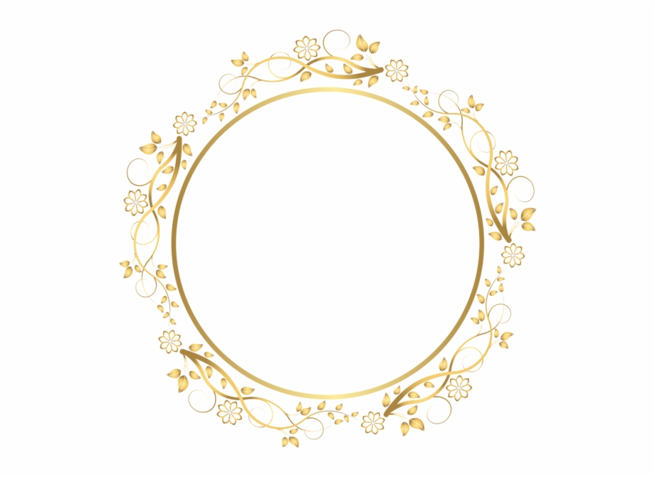 13+ Transparent Background Circle Border Design Png Pics