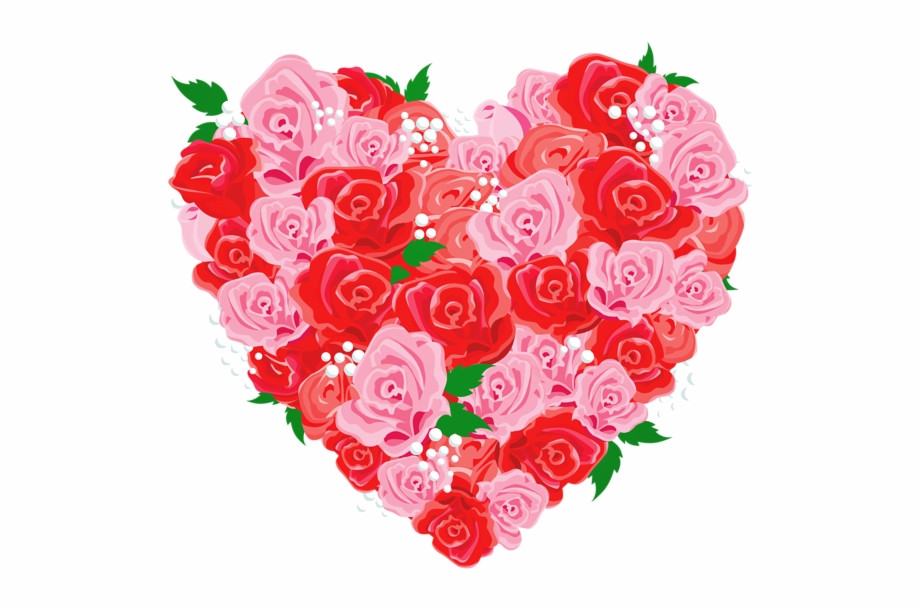 Deco Rose Heart Png Picture Any K Red