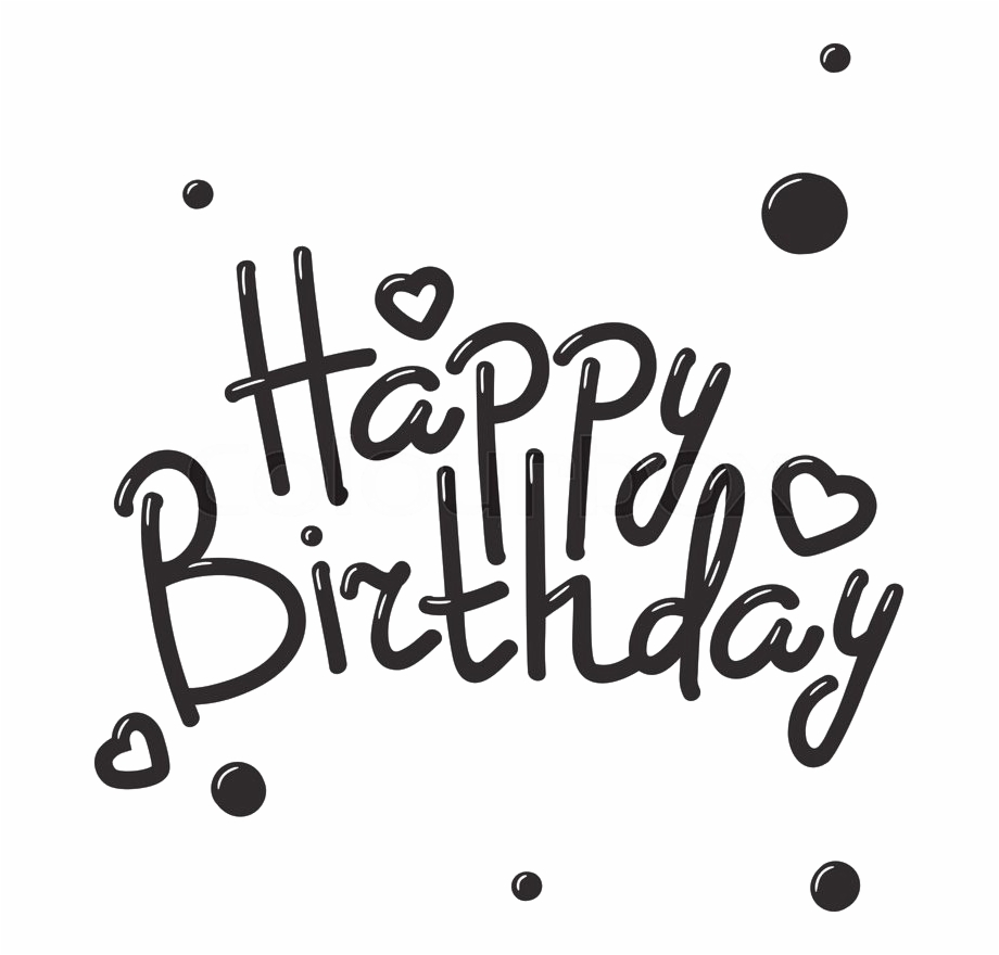 Happy Birthday Text Png Image Happy B Day