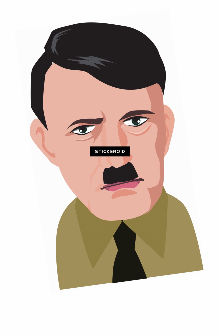 Hitler Head Png Cartoon