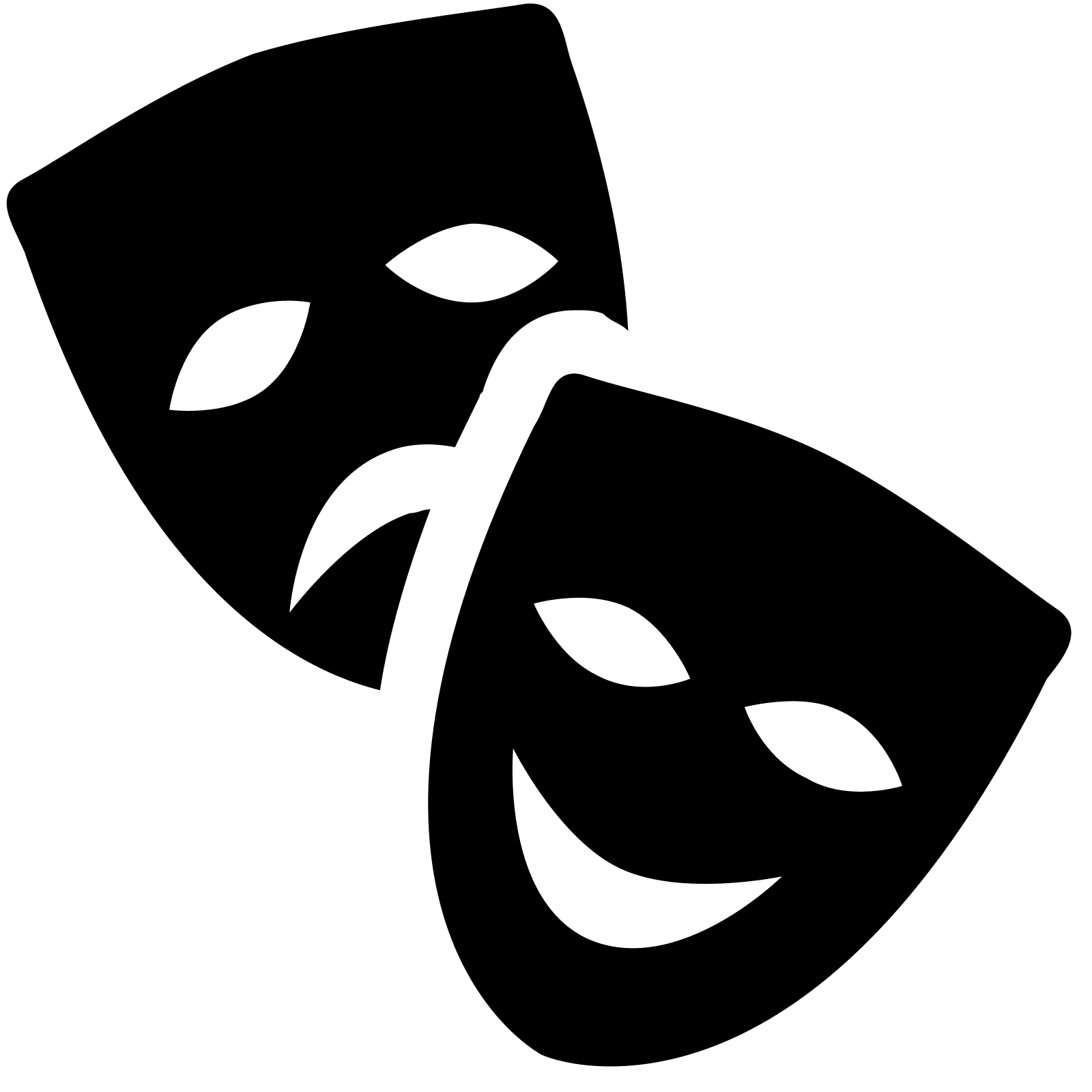 theater masks png
