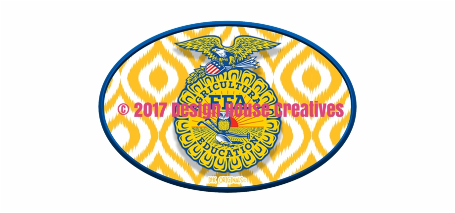 Officially Licensed Ffa Yellow Peacock Decal Ffa