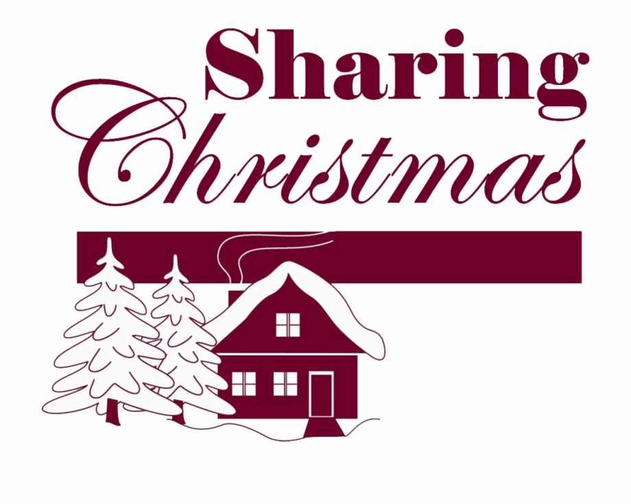 Sharing Christmas Logo Plain Transparent Png Illustration