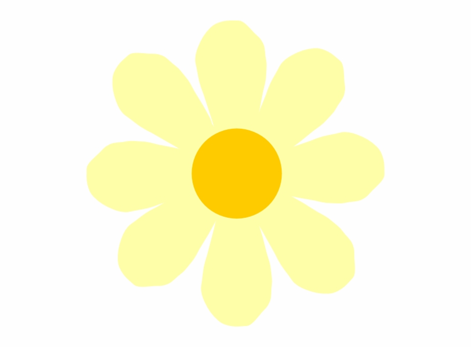 This Free Clip Arts Design Of Yellow Flower