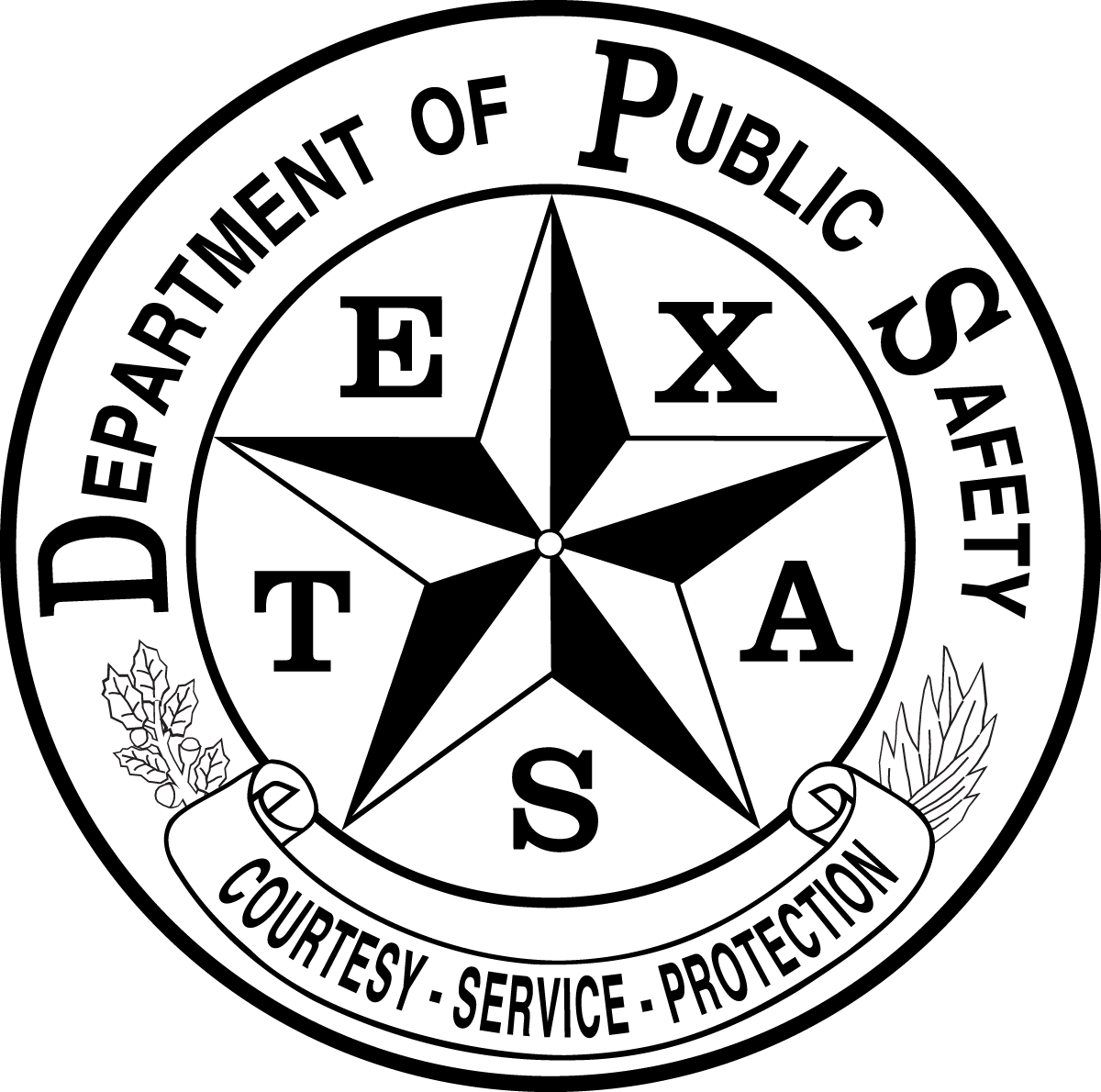 Texas State Logo Png Texas Department Of Public Clip Art Library