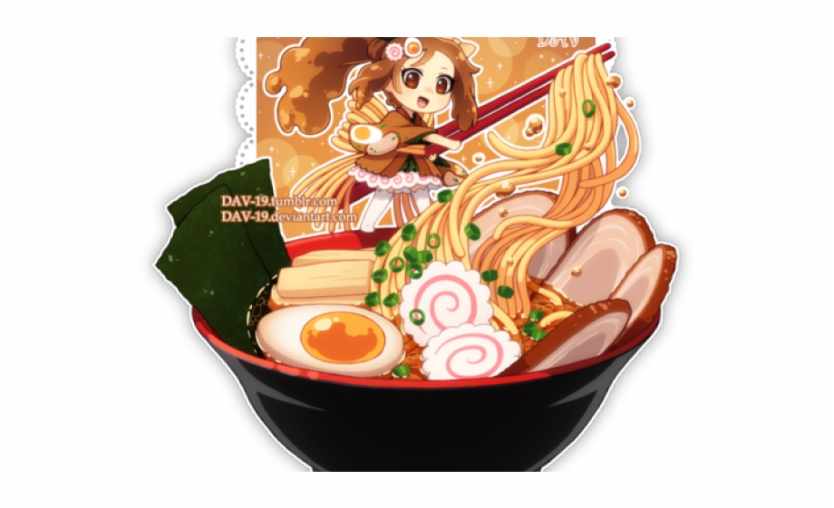 Ramen Clipart Transparent Tumblr Anime Food Chibi
