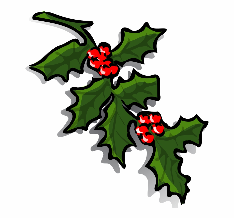 Graphics Of Christmas Wreaths And Holly Sprigs Christmas