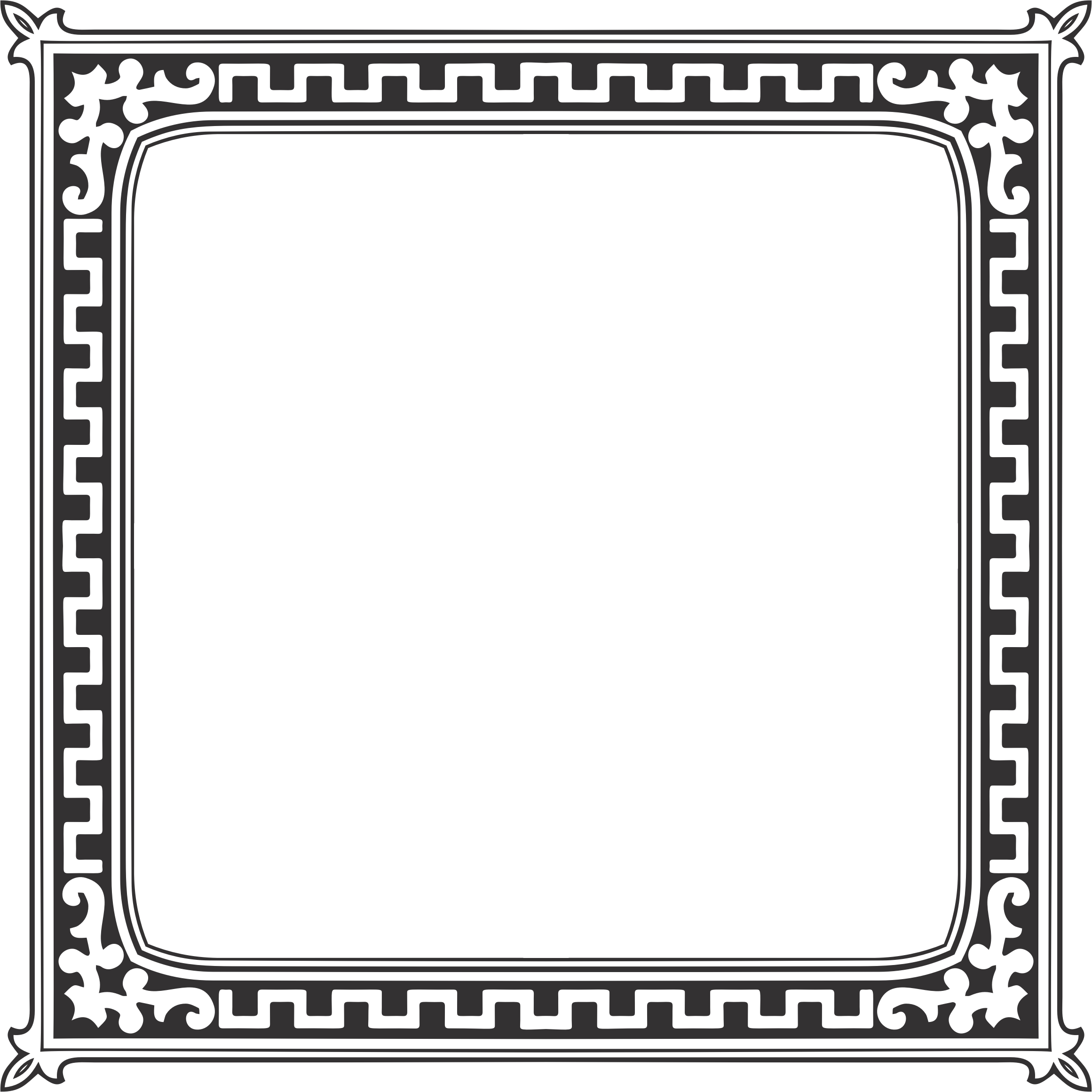 Vintage Decorative Ornamental Frame Icons Free And Leaves