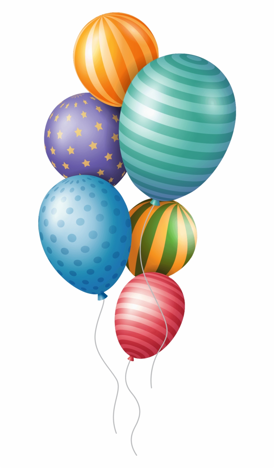 Birthday Ballons Png Gift And Balloon Clipart Png