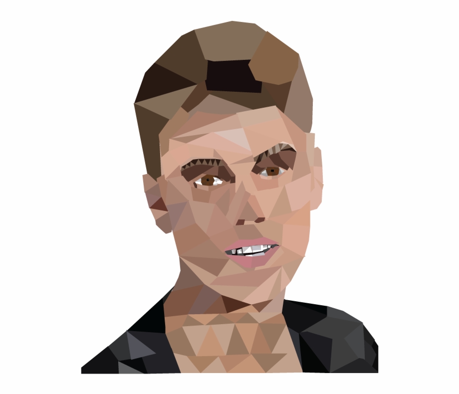 Sophias Justin Bieber Low Poly Project Png Download