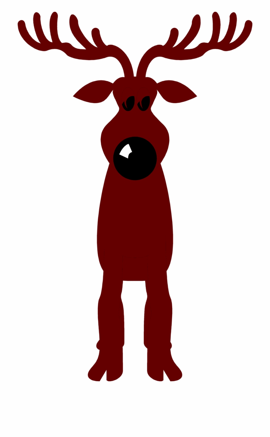 Deer Clipart Nose Rudolph The Red Nosed Reindeer