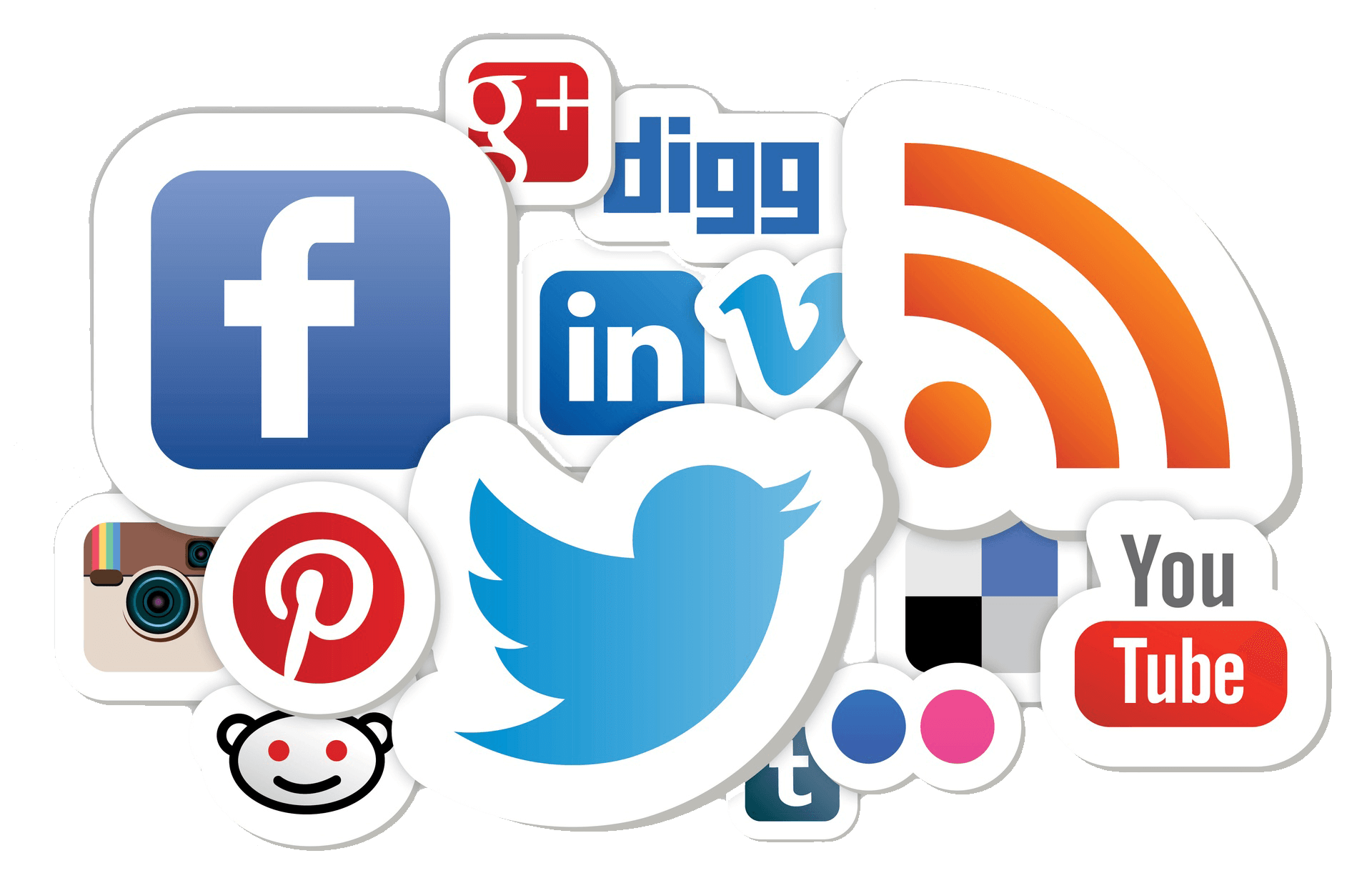 Social Media Logos Png