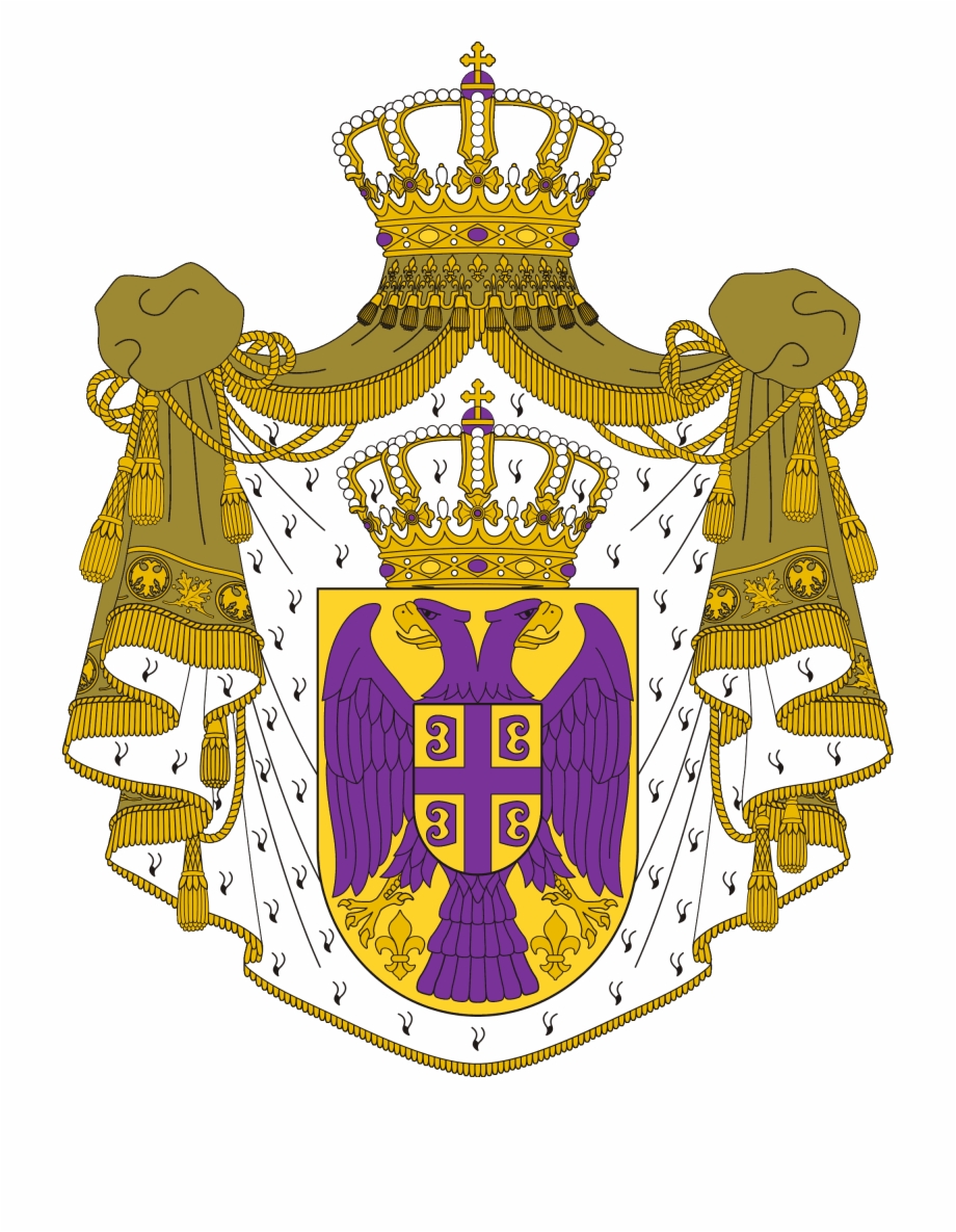 Image Kingdom Of Serbia Coat Of Arms