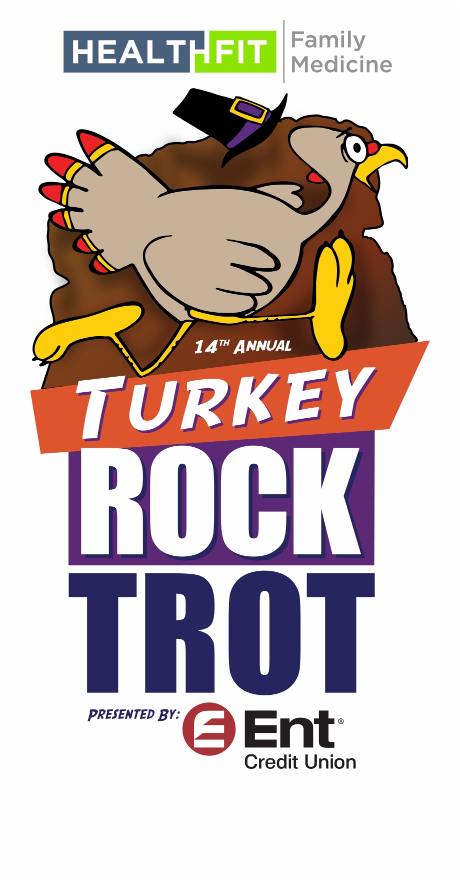Turkey Rock Trot Cartoon