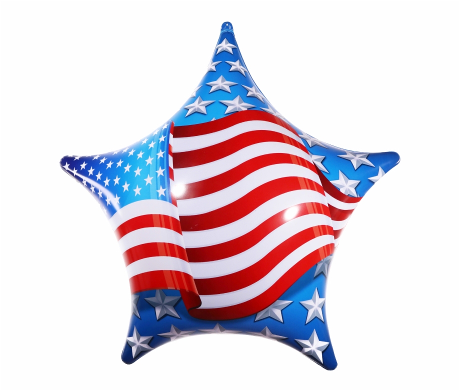 Permashape American Flag Star Kit Flag Star Balloon