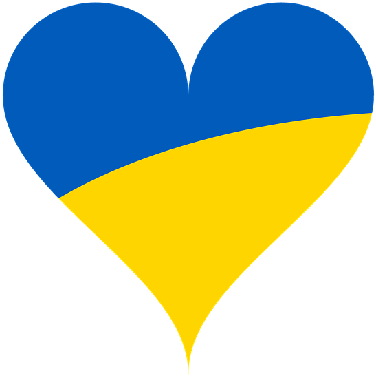 Love Flag Heart National Flag Ukraine Ukraine Flag