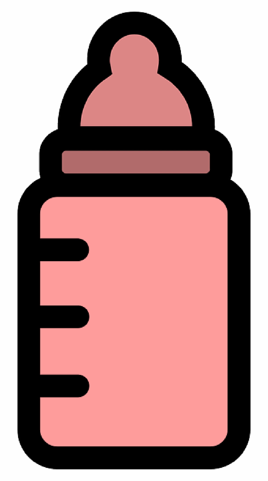 Baby Bottle Icon Pink Png Download Baby Bottle