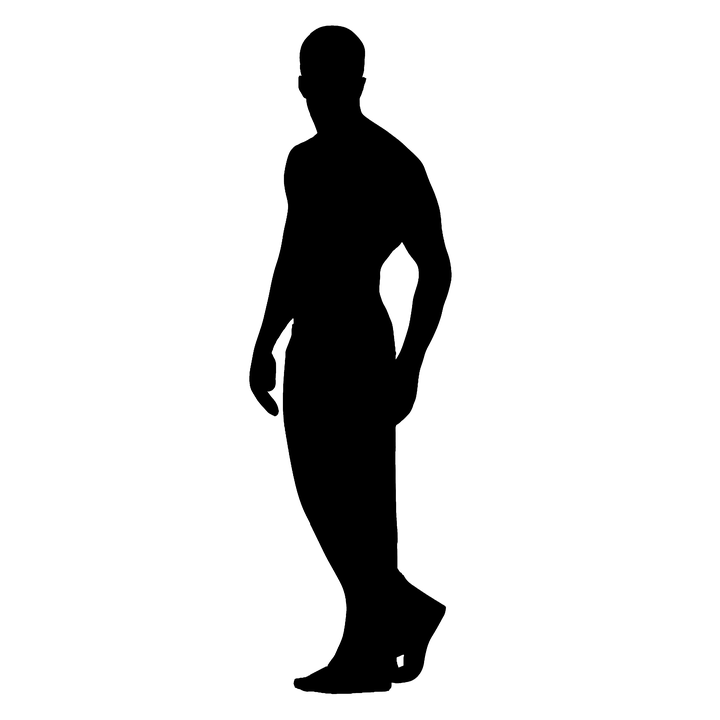 Model Silhouette Png