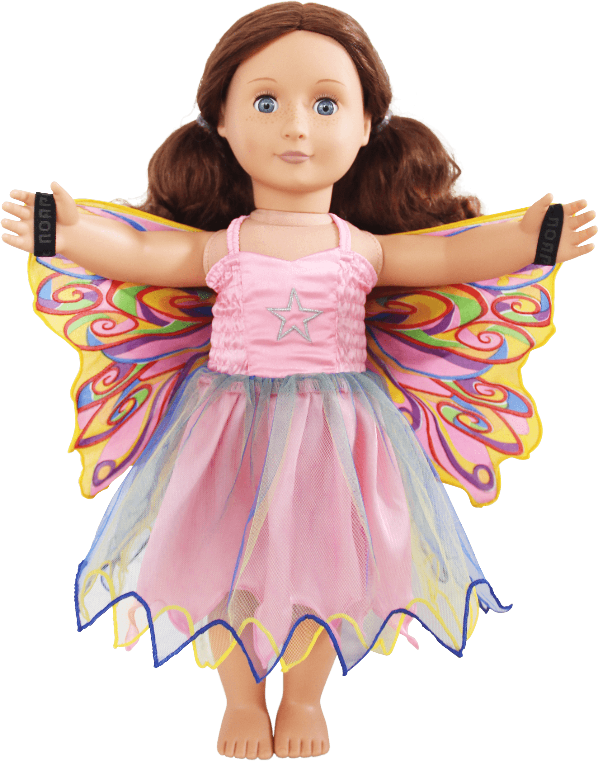 Fairy Rainbow Doll Dress Barbie