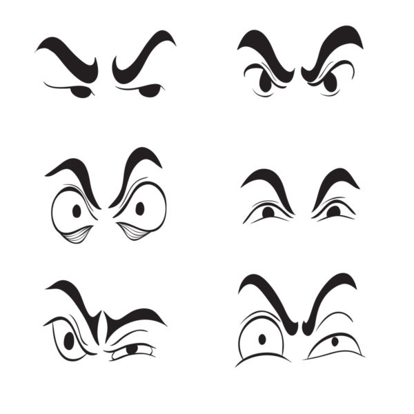 Free Angry Eyebrows Png, Download Free Angry Eyebrows Png png images