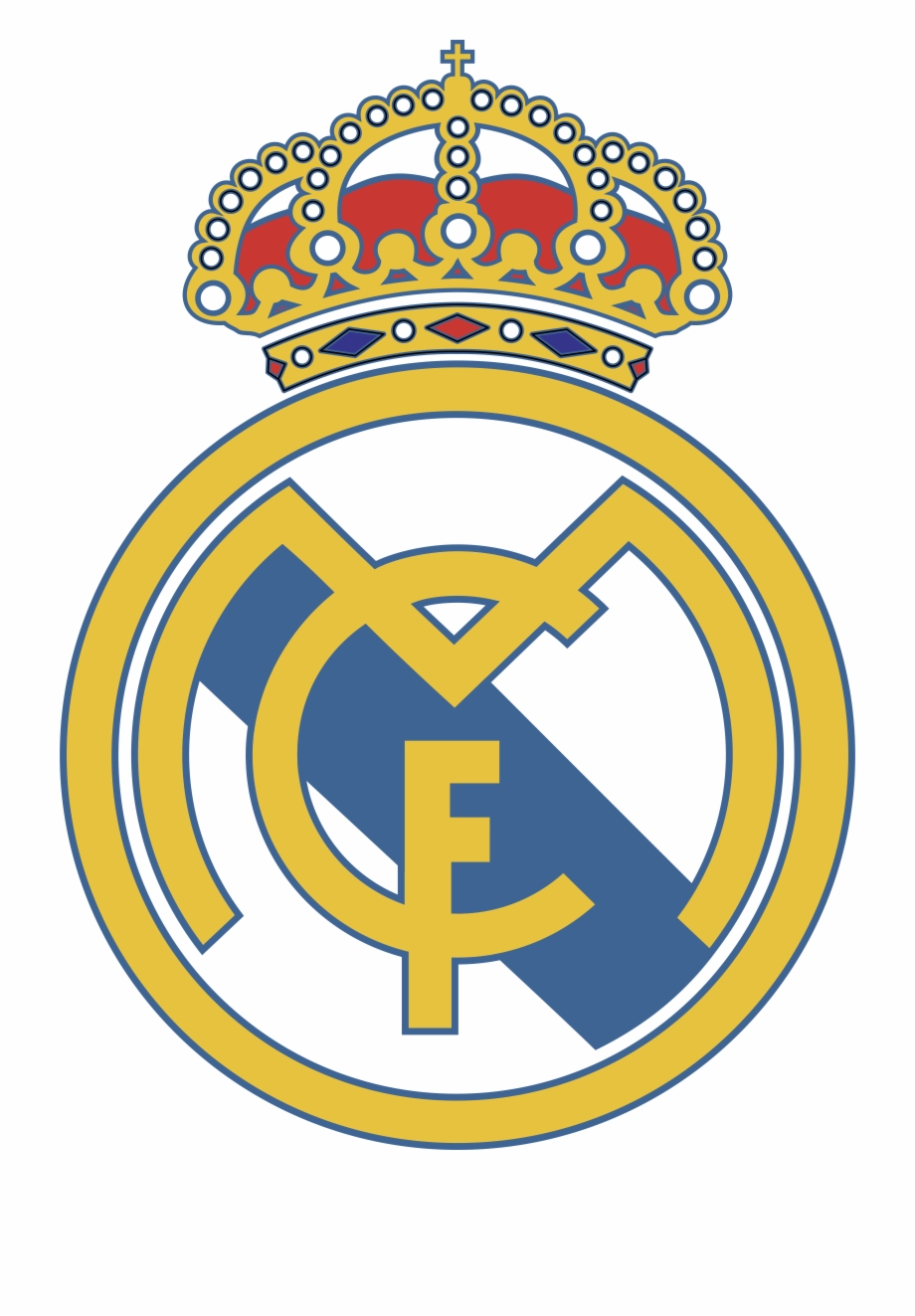 Real Madrid Club De Futbol Logo Png Transparent