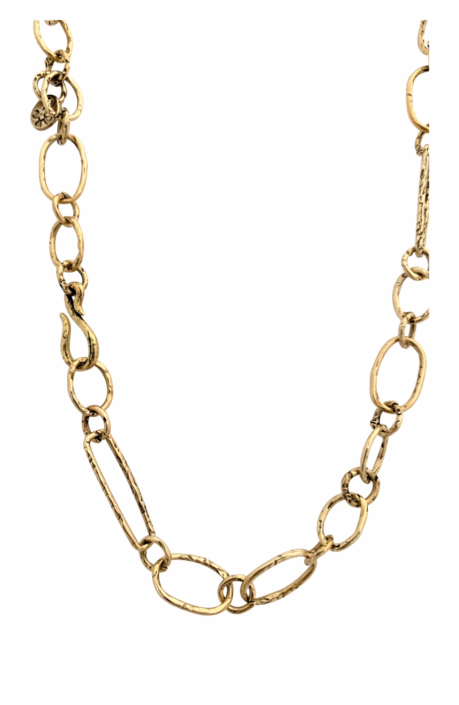 Golden Link Chain Necklace Necklace